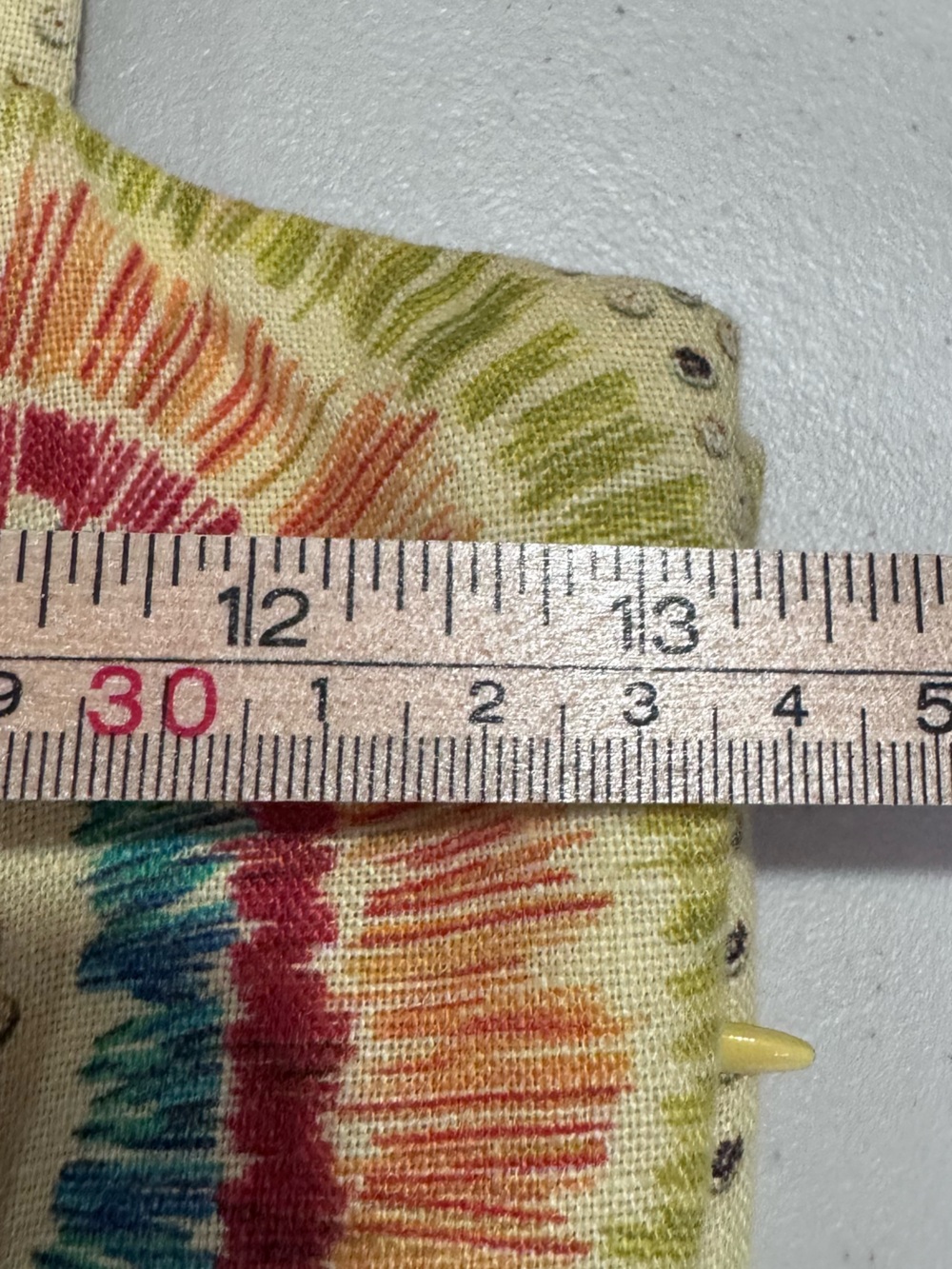 Farm Rio Women Yellow Colorful Birds Linen Mini Dress Size Small - Picture 5 of 6
